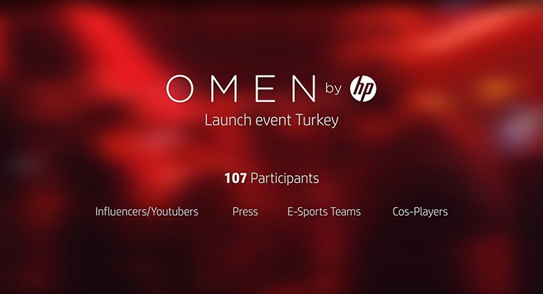 OMEN by HP Launch event Turkey